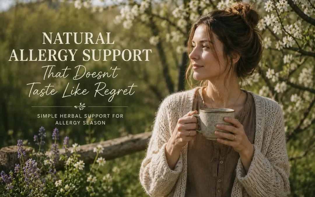 Natural Allergy Support That Doesn’t Taste Like Regret